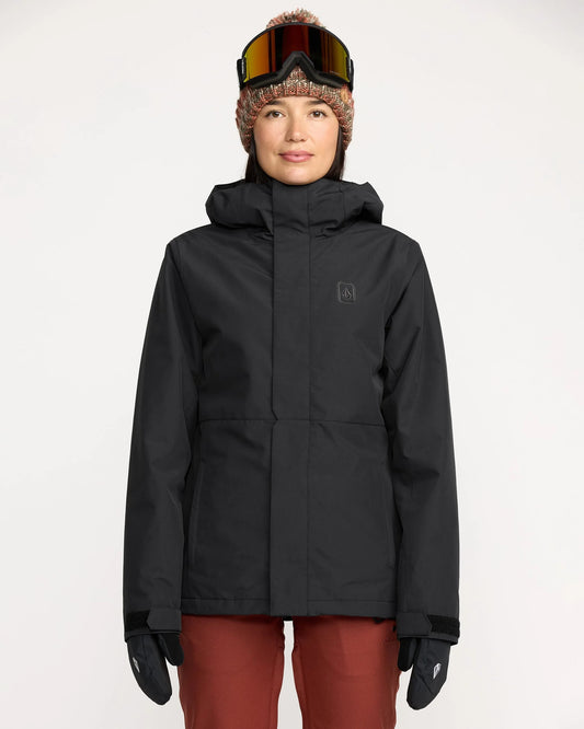 volcom bolt insulated women’s jacket-color-black