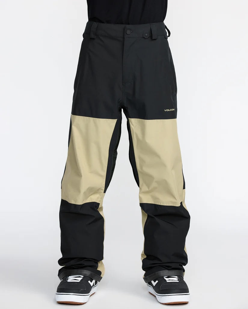 volcom dua gore-tex pants-color-moss green