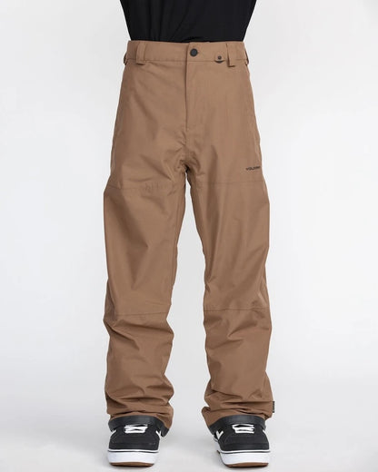 volcom dua gore-tex pants-color-terra brown