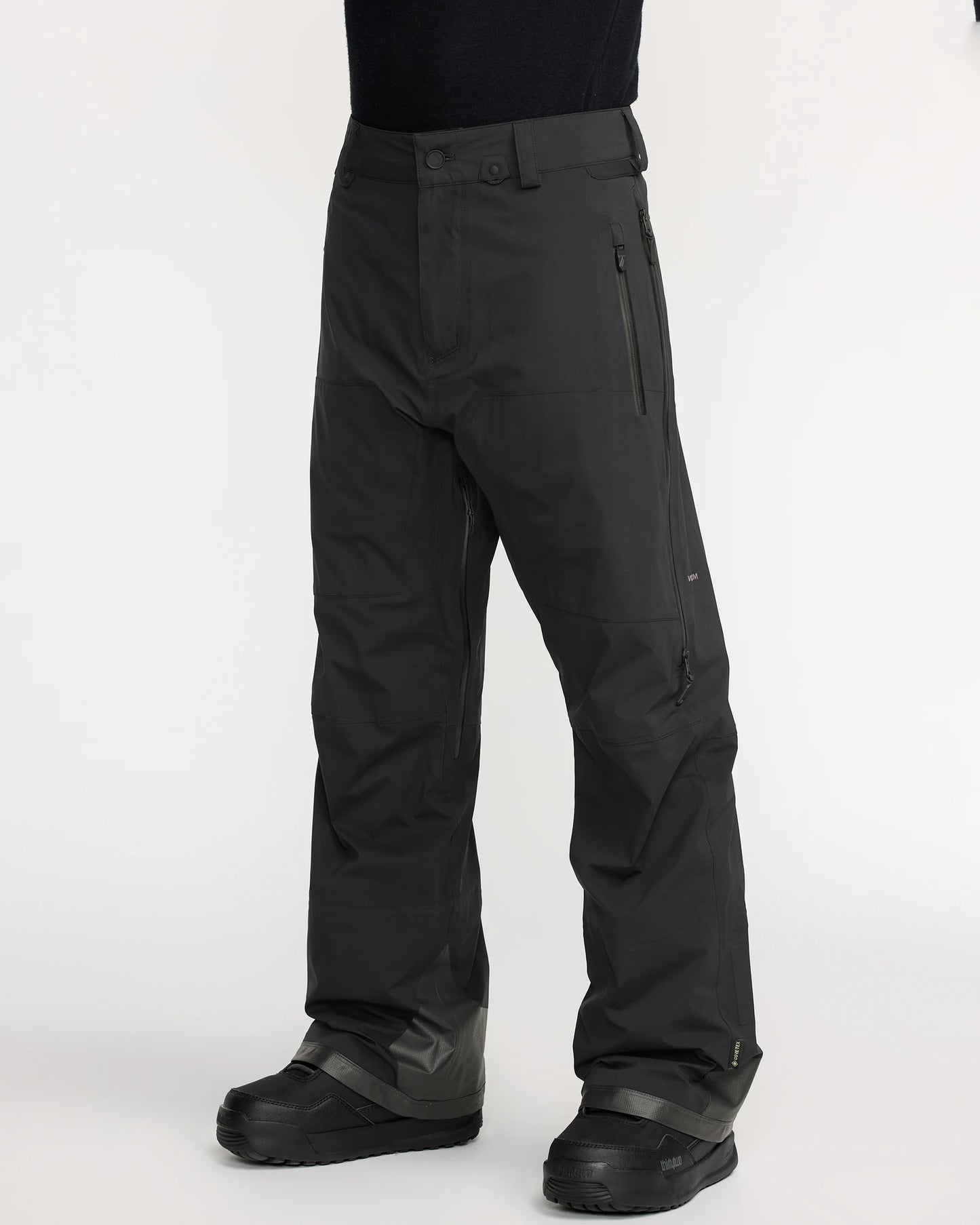 volcom guch stretch gore pants-color-black