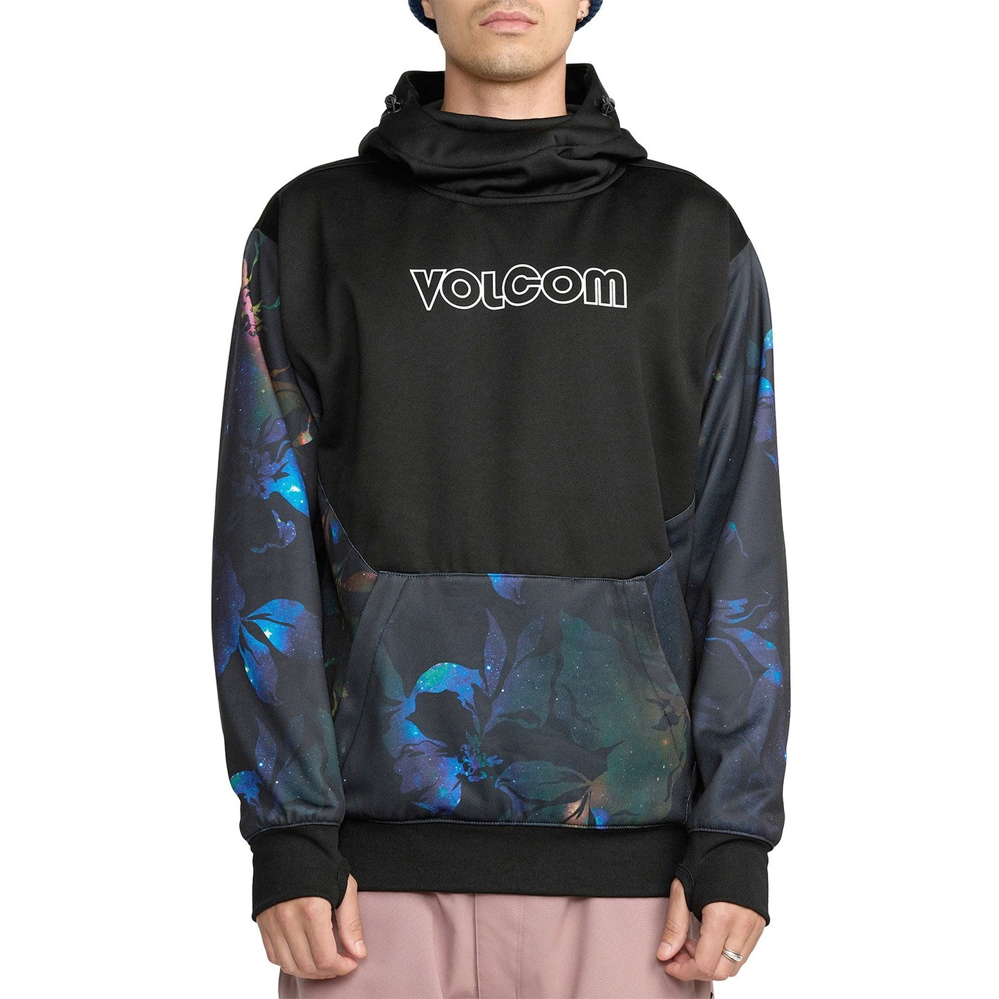 volcom hydro riding hoodie-color-space aloha