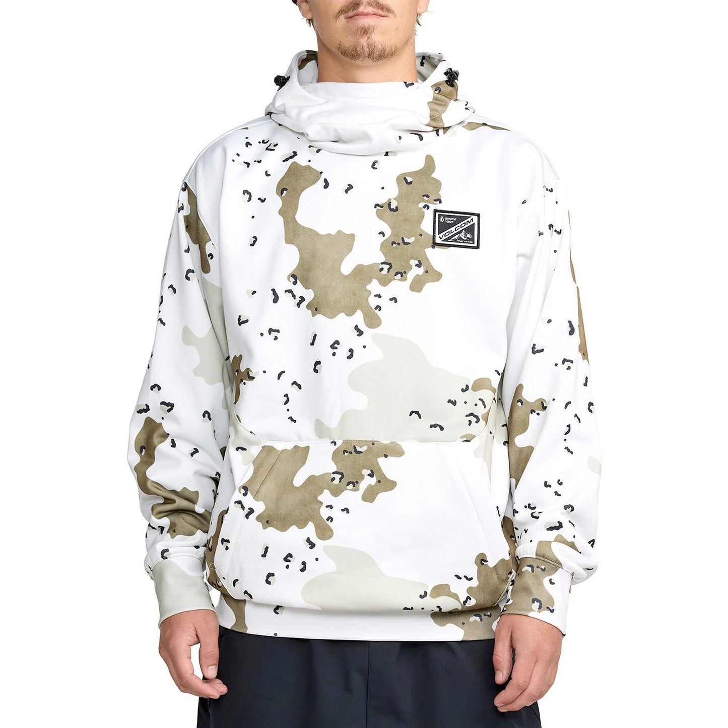 volcom hydro riding hoodie-color-white