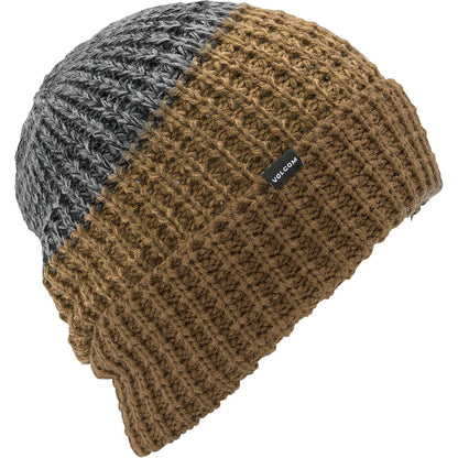volcom stone chroma beanie-color-brown