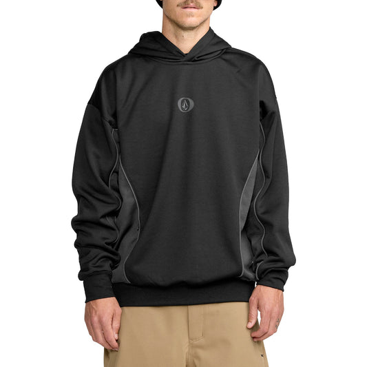 volcom vital hydro hoodie-color-black