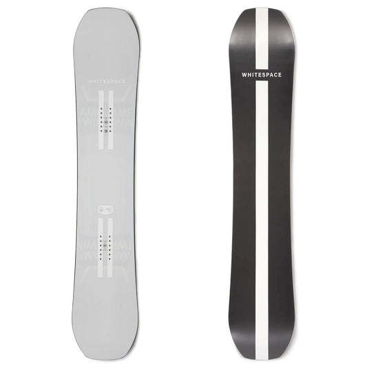 whitespace amf twin snowboard-color-ghost