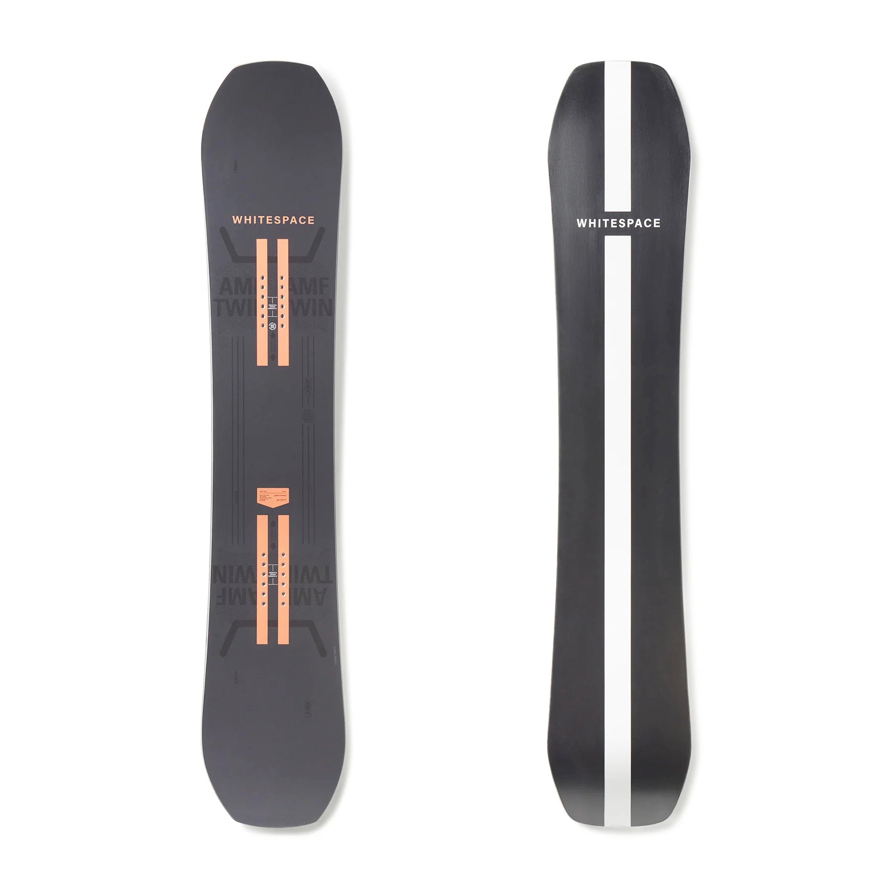 whitespace youth amf twin snowboard-color-afterglow